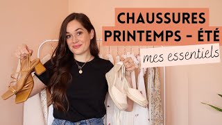 LES 7 BASIQUES CHAUSSURES PRINTEMPS - ÉTÉ | Essentiels du Dressing | Lauriane Villa