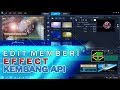 Effect cahaya kembang api Corel VideoStudio