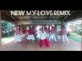 New My Love Remix Line Dance  Demo The Happy Dancing