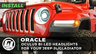 Jeep JL & Gladiator Install | Oracle Lighting Oculus Bi-LED Headlights