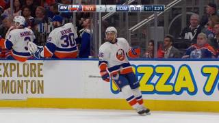 Gotta See It: Ho-Sang scores first NHL goal off a rocket shot