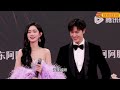 【multisub】孟子义李昀锐携手领奖！台上对视真的太美好了！我们昭昭墨墨一定要更好！！！ 九重紫 孟子义 李昀锐 cdrama 星光大赏