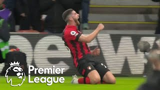 Marcos Senesi pokes Bournemouth in front of Newcastle United | Premier League | NBC Sports