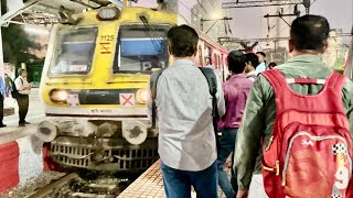 CSMT-Thane Special Fast Train Not Halt at Byculla,Kurla,Ghatkoper ll Mumbai Local Train Journey