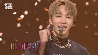 【LIVE中字】Highlight 하이라이트 - Disconnected @Inkigayo 인기가요