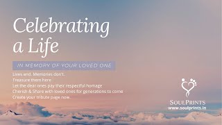 SoulPrints.in - Every Life Deserves A Tribute