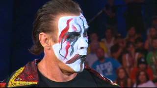 Eric Bischoff Calls Out Sting - TNA Wrestling