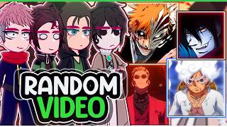 ||Fandoms reacting to RANDOM ANIME VIDEOS|| \\\\🇧🇷/🇺🇲// ◆Bielly - Inagaki◆