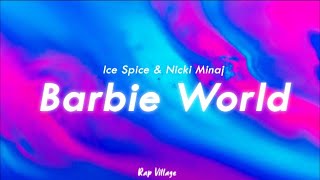 Ice Spice & Nicki Minaj - Barbie World (Clean -  Lyrics)