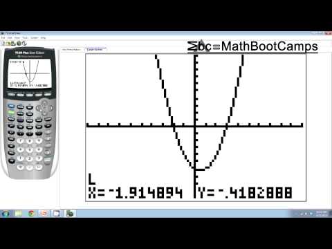 x and y intercepts on the Calculator (TI83 TI84) x and y intercepts on the Calculator (TI83 TI84)