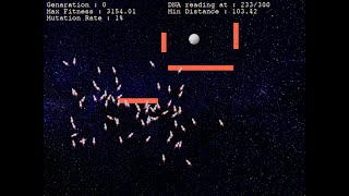 Smart Rockets: AI Learns to Fly with Genetic Algorithms!