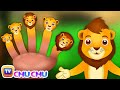 Lion Finger Family | ChuChu TV Animal Finger Family Songs & Nursery Rhymes #fingerfamily