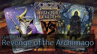 Achimago Burn versus Deathspeaker Spirits: Game 02 - Sorcery: Contested Realm TCG Gameplay!