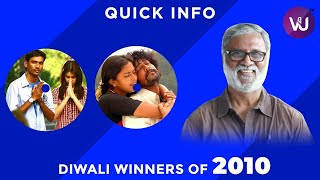 Uthamaputhiran and Mynaa emerged as 2010 Diwali winners | Quick Info | V4U Media