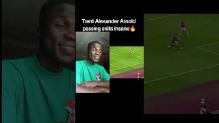 Alexander Arnold passing skills 🔥#arnold #alexanderarnold #footballshorts #passingskills #shorts