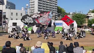 ［4K］よさこいダンスサークル震【青春の宴~第三夜~】黒崎よさこい祭り2024.05.18メイン会場/第三夜青春ノ宴