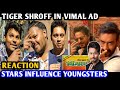 Shahrukh Khan, Ajay Devgn, Tiger Shroff Influencing Youngsters | Vimal Pan Masala | Bollywood Premee
