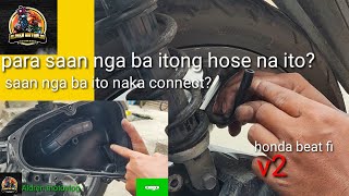 Para saan ang hose sa likod ng motor|ano ba ang purpose nito?aldren motovlog