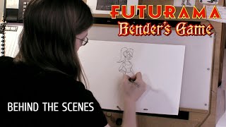 Futurama: Bender's Game 2008  Making of & Behind the Scenes + Deleted Scenes