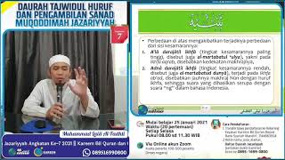 Jazariyyah 7 | 18A Ikhfa Hakiki | Ikhfa Aqrab Awsath Ab'ad | Ikhfa A'la Wustha Adna