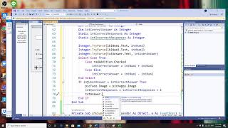 Visual Basic Create a Math Practice Application 4/4 Code for the button