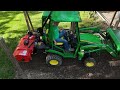 john deere 1025r frontier box blade and gear driven tiller honeydew list continues