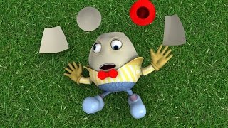 Humpty Dumpty 3D - Nursery Rhymes I Children Songs I Baby Rhyme I Toddler Kids Song I Kindergarten
