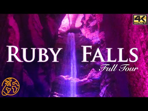 Is Ruby Falls a real waterfall?