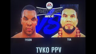 Mike Tyson vs David Tua | CPU | Dream Match