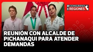 Primera vicepresidenta Congreso, Patricia Juárez, atiende demandas en Junín