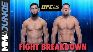 Can Nate Diaz Shock The World And Upset Khamzat Chimaev? | UFC 279 Breakdown