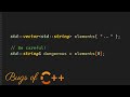 Be Careful with References! // Bugs of C++