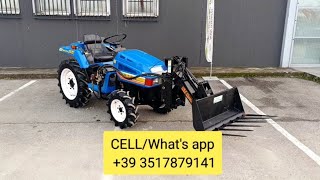 (ENG) ISEKI + Front Loader. 100% Reconditioned, power steering and brand new tyres. +39 3517879141