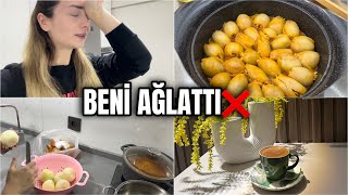 DİZİDE GÖRDÜM,İLK KEZ DENEDİM💯YOK BÖYLE LEZZET💯KAHVALTI VAKTİM👍NASIL BİLMEZSİN DEDİLER😀GÜNLÜK VLOG