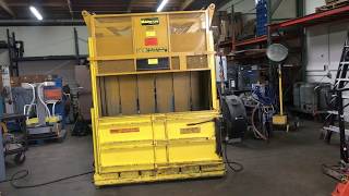 Harmony M60MD Hydraulic Vertical Cardboard Recycling Baler Compactor