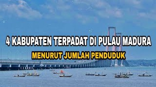 4 kabupaten terpadat di pulau Madura (DRONE VIEW) perbandingan infrastruktur skyline