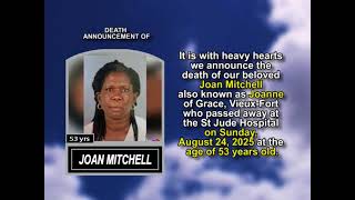 Joan Mitchell ~ Short Obituary