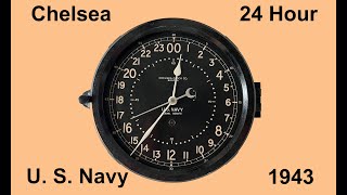 Part 2 1943 U.S. Navy 24 Hour Chelsea for Ron from IOWA #134