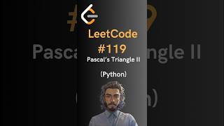 LeetCode#119 Pascal's Triangle II - Python