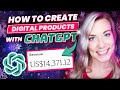 How to Use ChatGPT to Create and SELL Digital Products (Printables, Games, & More!)