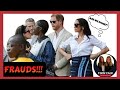 TWiN TALK *NEW* footage of Harry & Meghan using kids as props again!