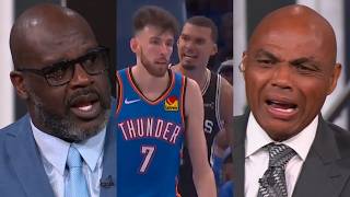 Chuck and Shaq say Spurs gameplan is terrible vs OKC & Shaq wants more from Wemby