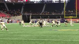 Celebration Bowl Highlights NCA\u0026T QB Lamar Raynard goes, close but no cigar!