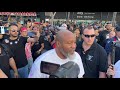 fight nearly breaks out between shannon briggs u0026 viddal riley who loses the plot being restrained