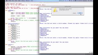 Python 2.7.2 Programming Tutorial #16: Calculator! Pt3