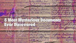 5 Most Mysterious Documents Ever Discovered | Episode 168