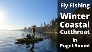 Fly Fishing Winter Coastal Cutthroat and Resident Coho From Hobie Pro Angler Kayaks
