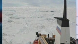 Morale high on ship stuck off Antarctica