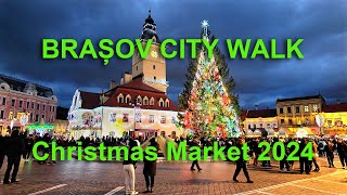 Another Transylvanian beautiful city Brașov Christmas Market 2024