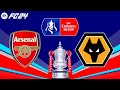 FC 24 | Arsenal vs Wolves - The Emirates FA Cup - PS5™ Gameplay